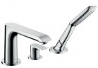 Смеситель для ванны Hansgrohe Metris E2 на 3 отверстия для монтажа на brzegu Ванны, Внешний элемент