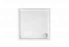 Поддон квадратный, акриловый Roca Malaga Square Flat 90 x 90 x 4 cm, белый 
