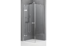 Двери двухстворчатые Novellini Gala G+F двери szer. 86 - 88,5 cm, левые, прозрачные, хром