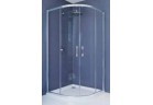 Двери раздвижные 1/4 круга Hüppe ena 2.0 typ 800 x 800, pr. 500 mm, серебристый блеск, прозрачные Anti-Plaque, 140601069322