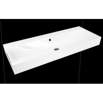 Раковина подвесная Kaldewei Silenio 900 x 460 x 120 mm, белая, z переливом, powierzchnia uszlachetniona- sanitbuy.pl