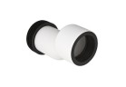 Króciec подсоединительный odpływu do WC Geberit Monolith do muszli stojących, dł. 30 mm, белый alpin, odsadzkowy