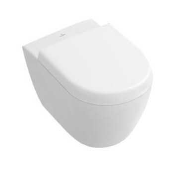 Подвесной унитаз WC Villeroy & Boch Subway 2.0 белый Alpin CeramicPlus, 48 x 35,5 cm, bez rantu- sanitbuy.pl