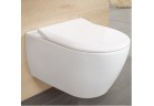 Раковина Villeroy & Boch Subway 2.0 37,5x56,5 cm, подвесной, bezrantowa с плёнкой Ceramicplus wraz с крышкой с микролифтом cienką