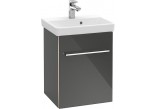 Шкафчик для раковины Villeroy & Boch Avento kryształowy серый, 51,2 x 52 x 34,8 cm, петли с левой- sanitbuy.pl