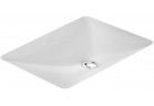 Раковина в столешнице, прямоугольная Villeroy & Boch Loop & Friends 61,5 x 39 cm, белый Alpin, powłoka CeramicPlus