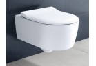 Подвесной унитаз Villeroy&Boch Avento bezrantowa wraz с крышкой с микролифтом cienką, белая, powłoka CeramicPlus 