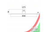 Верхний душ / sito metal диаметр 300mm Paffoni Stick - sanitbuy.pl
