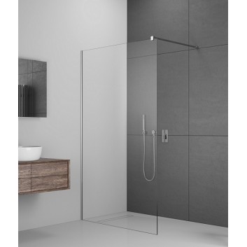 Стенка Walk-In Radaway Modo New II 70, 68.5-69.5x200cm, хром, стекло бесцветное- sanitbuy.pl