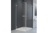 Кабина квадратная 80x80 Radaway Arta KDJ I левая стекло бесцветное Chrome +- sanitbuy.pl