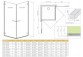 Radaway Arta KDD I кабина 80x80cm стекло бесцветное- sanitbuy.pl