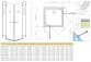 Radaway Arta Kdd II часть левая 80cm стекло бесцветное- sanitbuy.pl