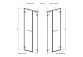 Двери для душа 110cm x 200cm со стенкой встроенной левые Radaway Arta DWS- sanitbuy.pl