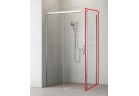 Боковая стенка 80 cm, правая Radaway для кабины Idea KDJ, стекло бесцветное