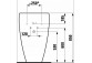 Monolityczna раковина свободностоящая с пьедесталом с отверстиями под смеситель 53cm Laufen Alessi One- sanitbuy.pl