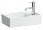 Раковина подвесная малая 460 x 280 mm SaphirKeramik без отверстия под смеситель Laufen Kartell