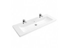 Раковина Villeroy & Boch Subway 2.0 с тумбой 130x47 cm, 2 otwory na baterię