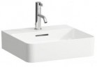Раковина ścienno-накладная LAUFEN VAL 450 x 420 mm SaphirKeramik без отверстия na baterie белая