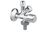 Вентиль угловой Grohe WAS, kombinowany, 1/2", хром