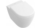 Раковина Villeroy&Boch Subway 2.0, подвесной, 35,5x48 cm, bez rantu, перелив горизонтальный, Weiss Alpin CeramicPlus