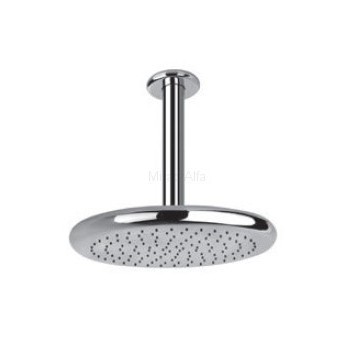 Верхний душ подвесная 216mm Gessi Goccia чёрный мат.- sanitbuy.pl